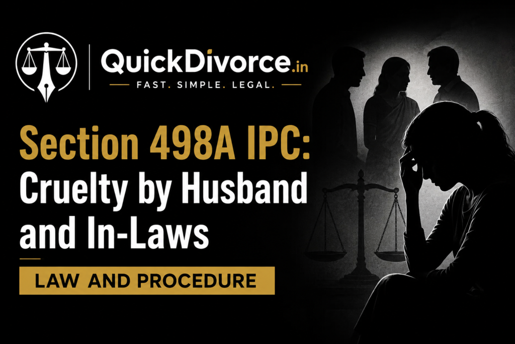 Section 498A IPC: Cruelty by Husband and In-Laws "Law and Procedure" (2026 Guide) 2 domestic voilence