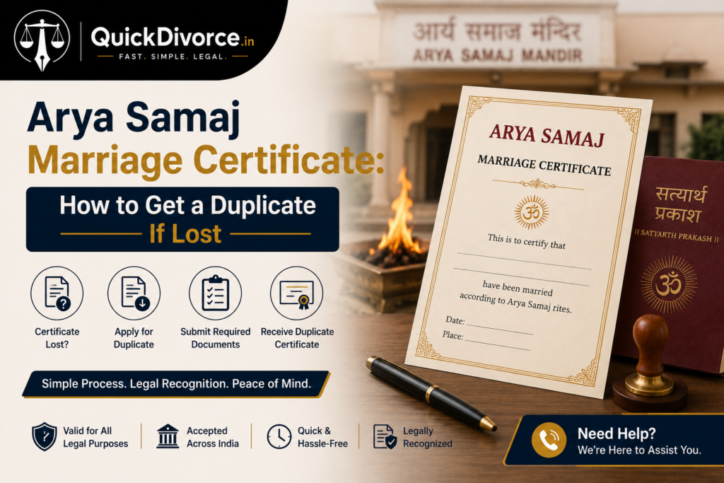 Arya Samaj Marriage Certificate 2026: How to Get a Duplicate If Lost 2 Arya Samaj Marriage Certificate img