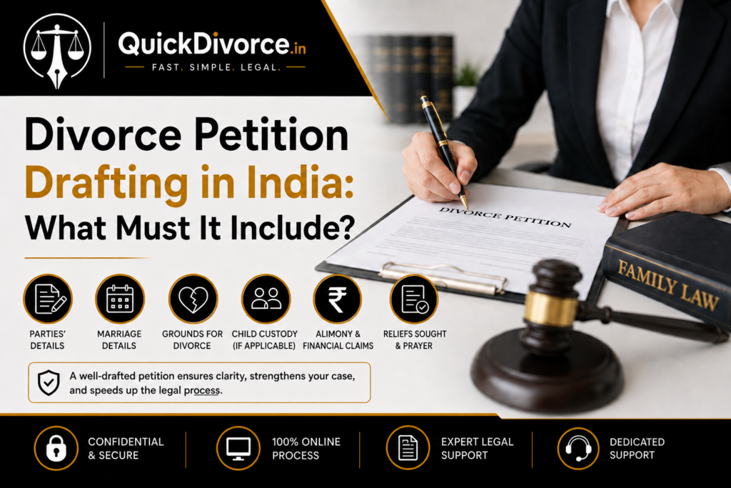 Divorce Petition Drafting in India 2026 What Must It Include