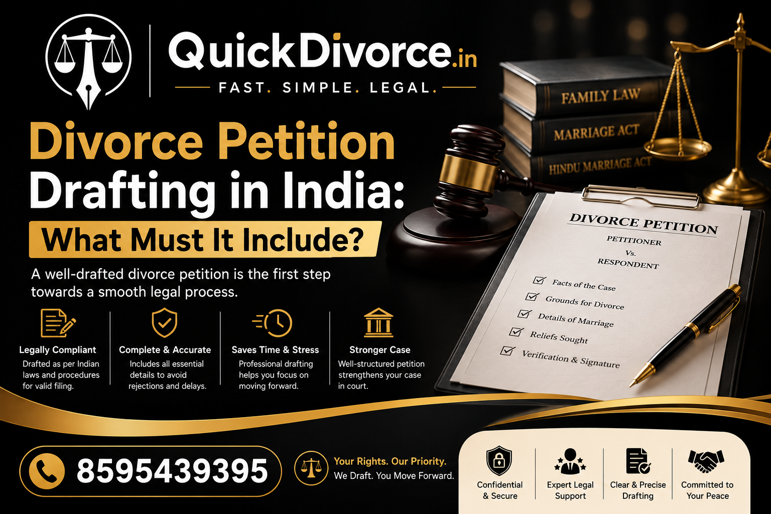 Divorce Petition Drafting in India 2026 What Must It Include-img