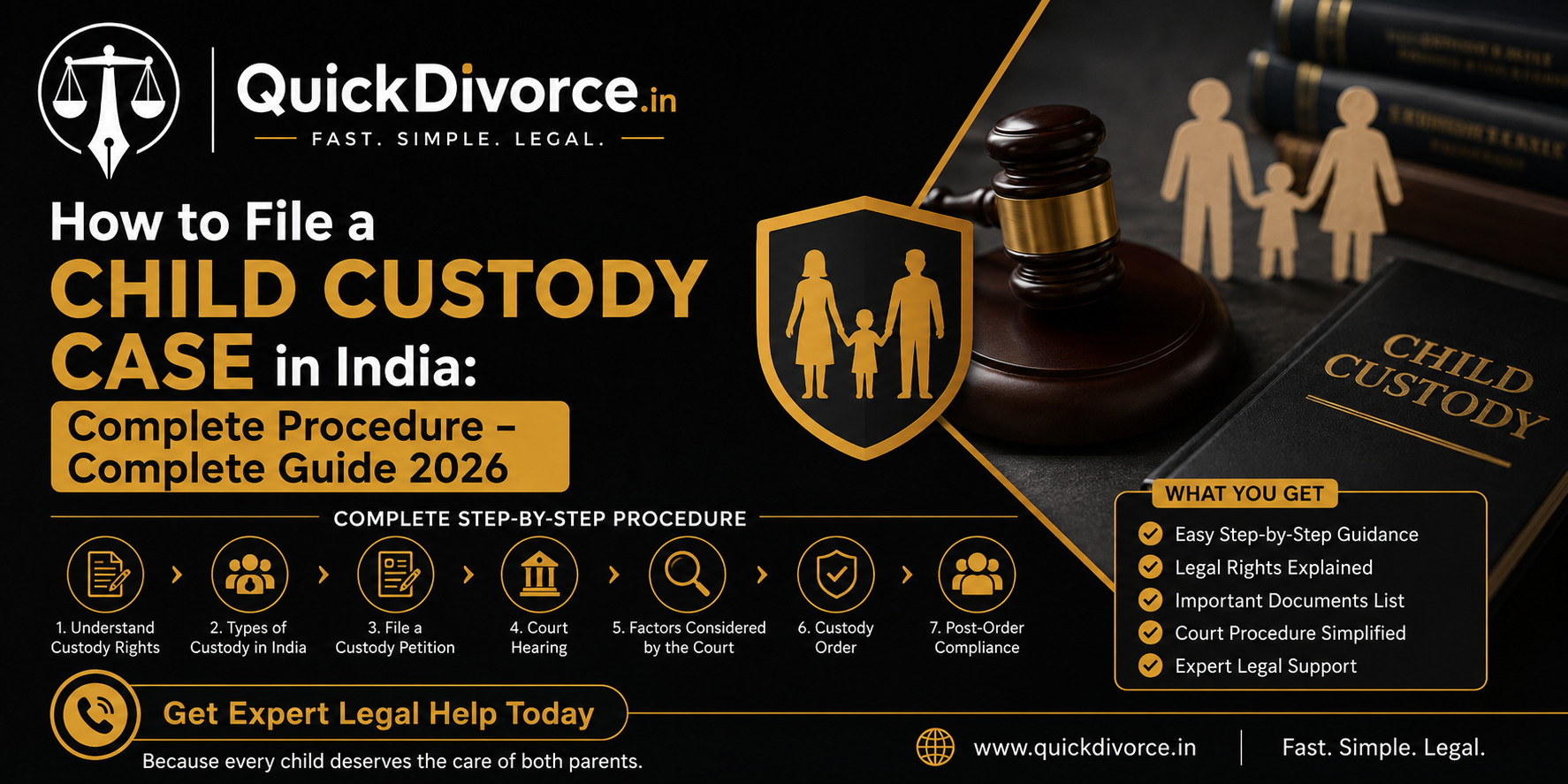 How to File a Child Custody Case in India