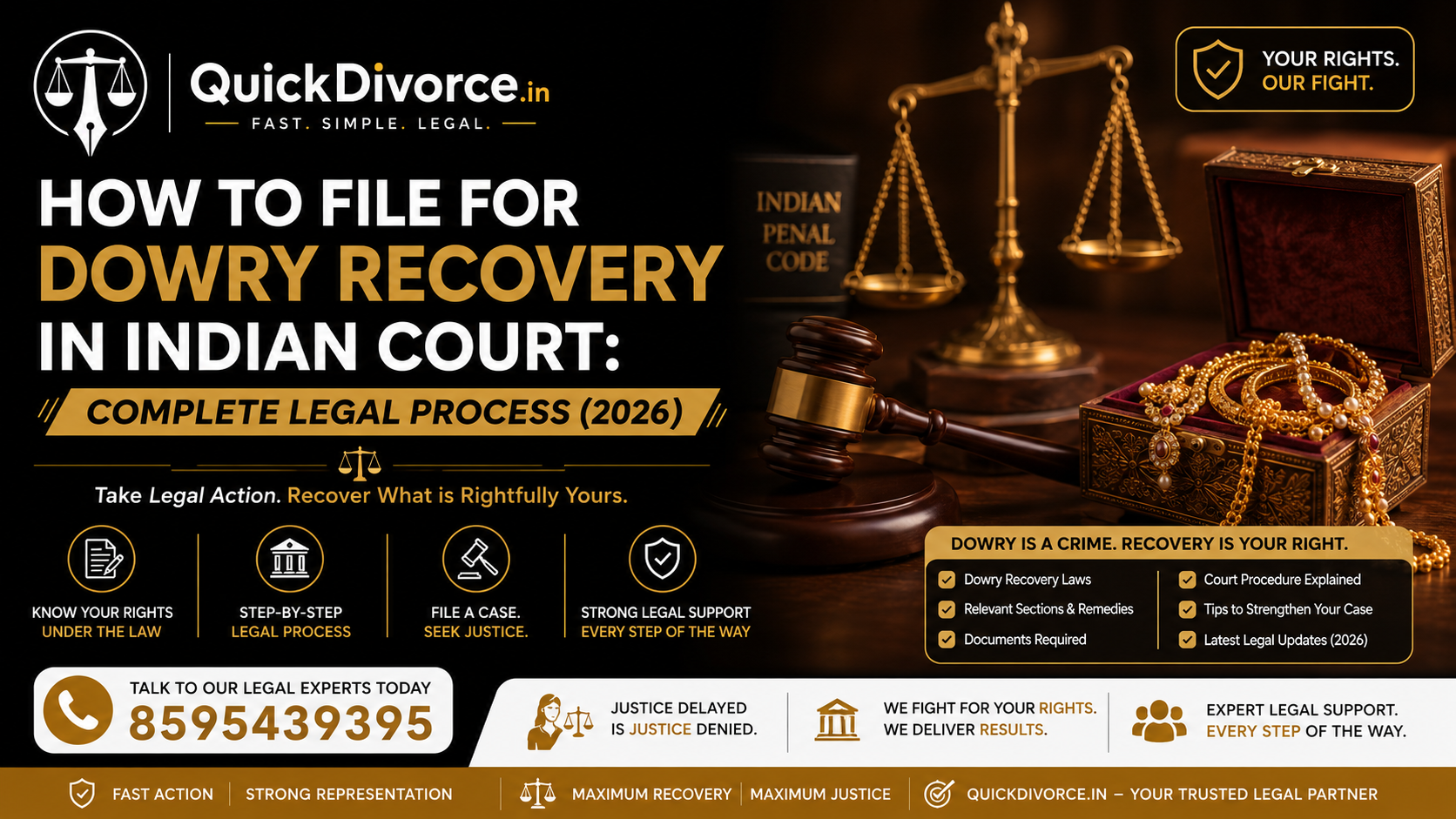 How to File for Dowry Recovery in Indian Court