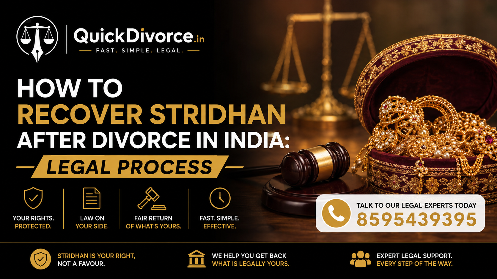 How to Recover Stridhan After Divorce in India