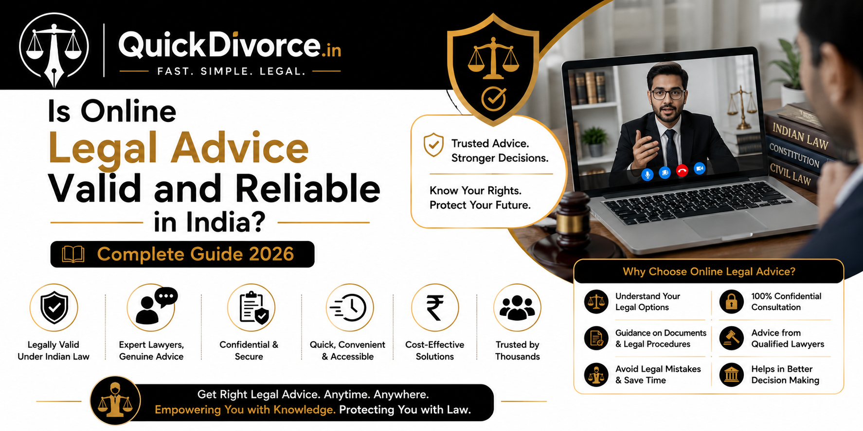 Is Online Legal Advice Valid and Reliable in India