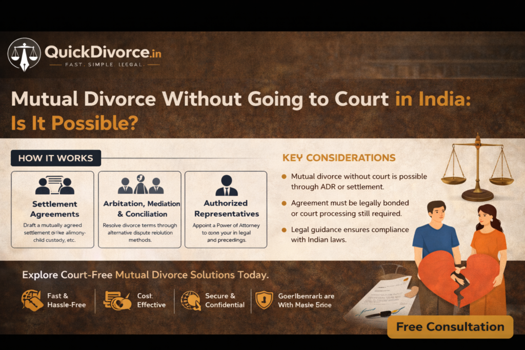 Mutual Divorce Without Going to Court in India: Is It Possible? : Complete Guide 2026 2 Mutual Divorce Without Going to Court in India