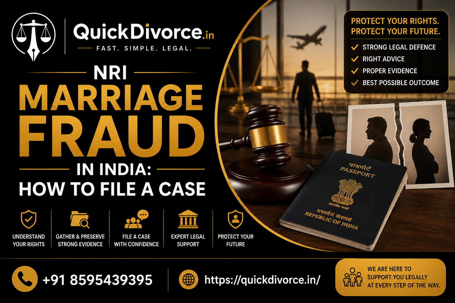 NRI Marriage Fraud in India banner