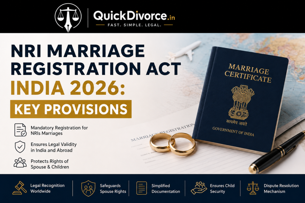 NRI Marriage Registration Act India 2026: Key Provisions (Complete Legal Guide) 2 NRI Marriage Registration Act India 2026
