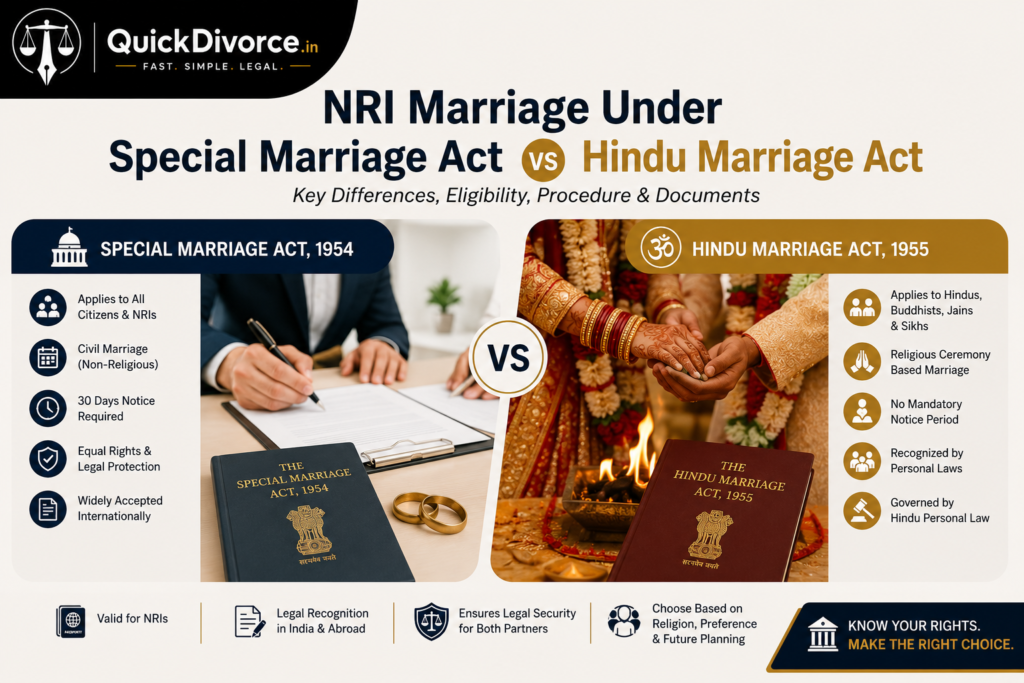 NRI Marriage Under Special Marriage Act vs Hindu Marriage Act image