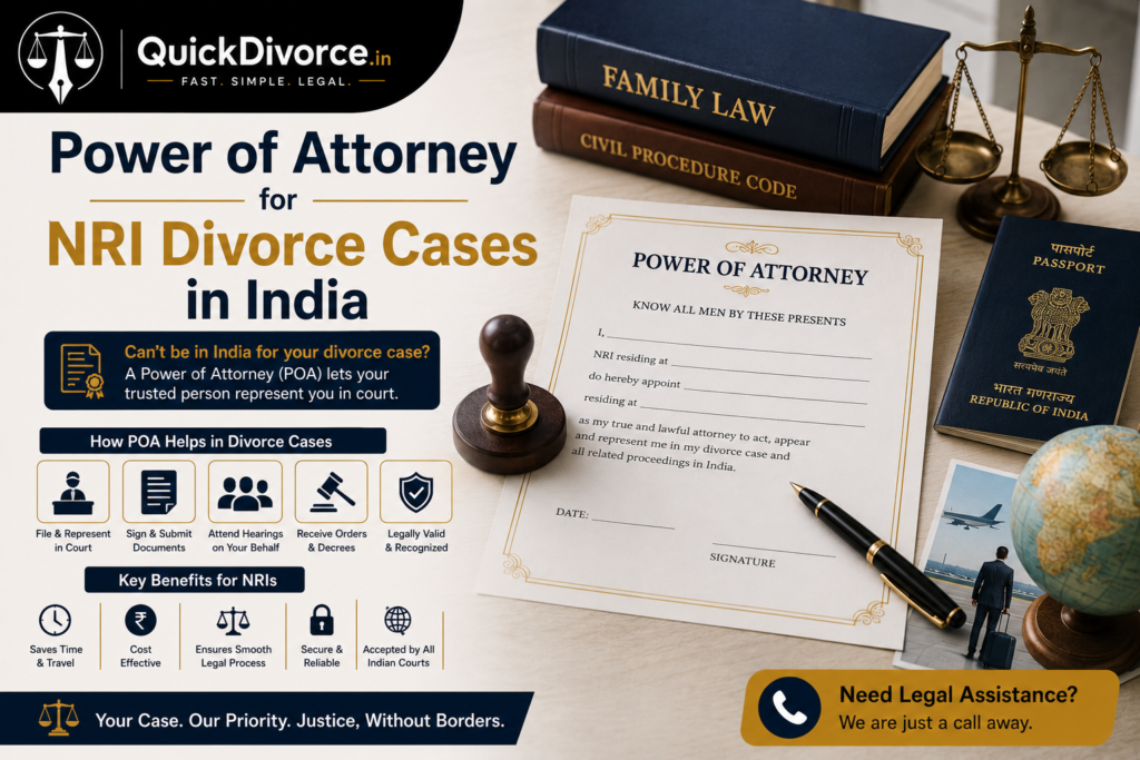 Power of Attorney for NRI Divorce Cases in India : Complete Legal Guide 2026 2 Power of Attorney for NRI Divorce Cases in India img
