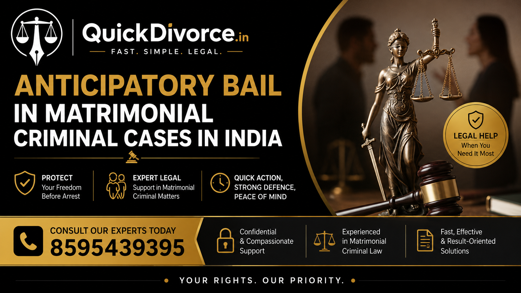 Anticipatory Bail in Matrimonial Criminal Cases in India