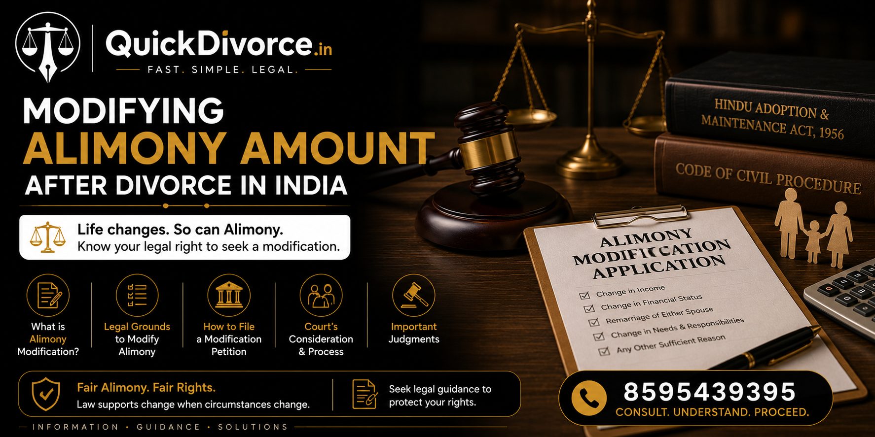Modifying Alimony After Divorce in India 2026