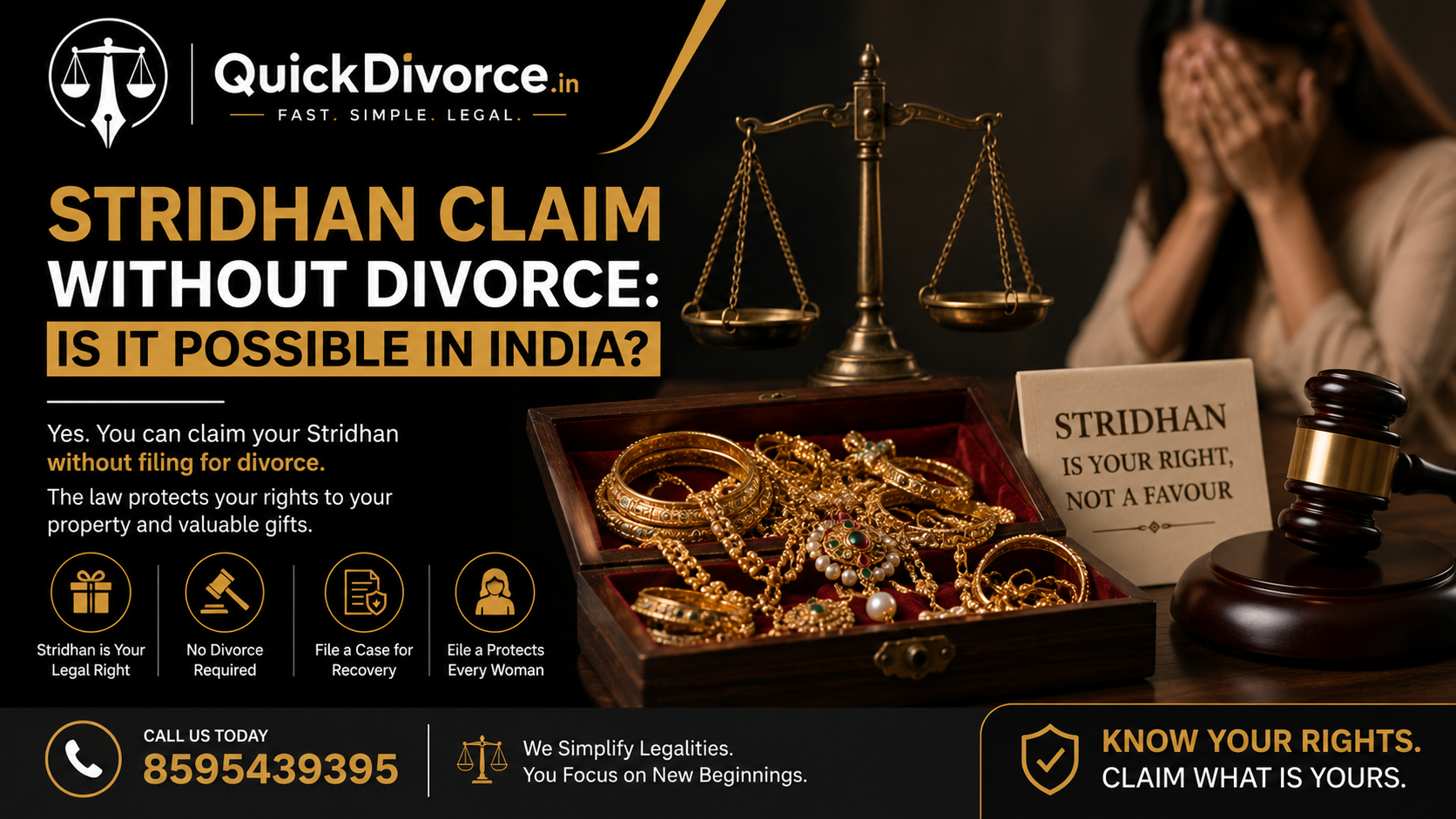 Stridhan Claim Without Divorce